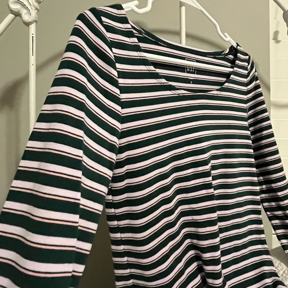 Gap scoop next tight striped long sleeve - Picture 3 of 3